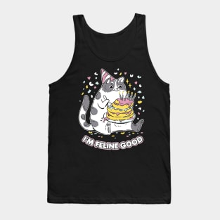 Purrday Festivity Tank Top